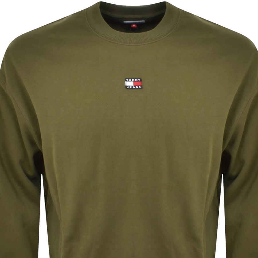 Tommy jeans sweatshirt green 2025